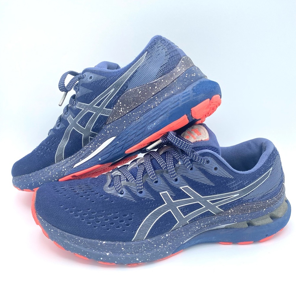 ASICS GEL-Kayano 28 Sneaker Women's Peacoat Navy Blue Running Shoes Size 8.5